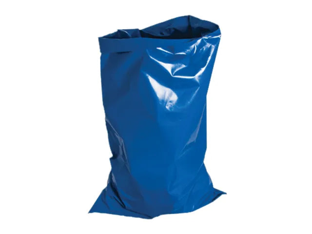 Blue Heavy-Duty Rubble Sacks-Eclipse Fencing