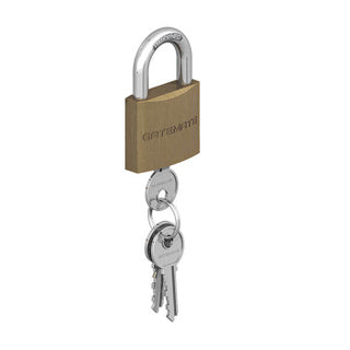 Brass Padlock - Keyed Alike 2