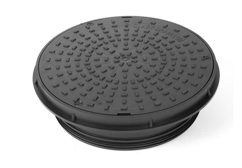 Clarke Drain Man Hole Plastic 300mm-Eclipse Fencing