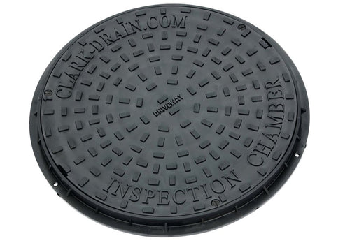 Clarke Drain Man Hole Plastic Cover 450mm-Eclipse Fencing