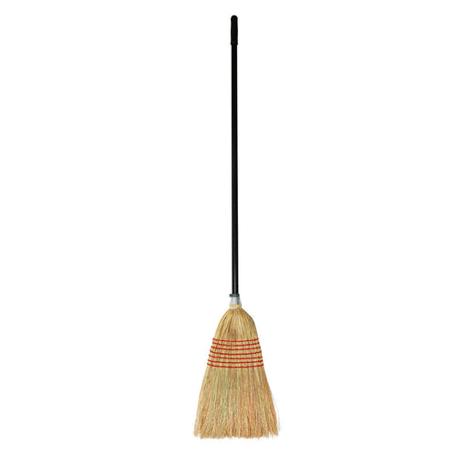 Corn Broom with 120cm Steel Handle-Eclipse Fencing