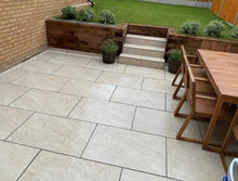 Load image into Gallery viewer, Dakota Beige Porcelain 19.44 SQM 600mm x 900mm Pavers ** TO CLEAR **-Eclipse Fencing
