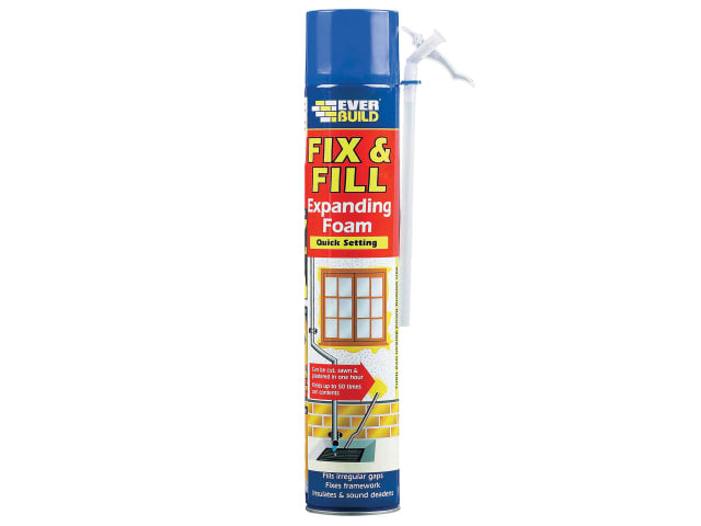 Fix & Fill Expanding Foam Filler 500ml-Eclipse Fencing