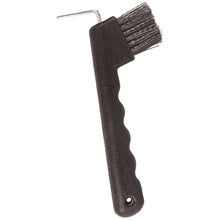 Load image into Gallery viewer, Hoof Pick &amp; Brush with Wave Grip Handle-Eclipse Fencing
