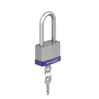 Laminated Steel Padlock with Long Shackle | 2