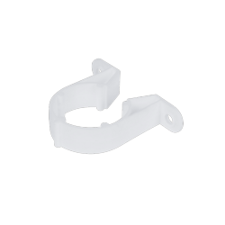 Pipe Clip White Pack of 10-Eclipse Fencing