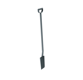 SITEMATE® D HANDLED FENCING SHOVEL | 1400MM GREY-Eclipse Fencing