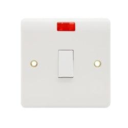 Securlec 1 Gang Double Pole Switch & Pilot Light 20 Amp – Eclipse ...