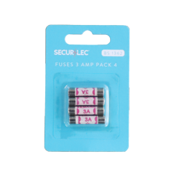 Securlec 3A Fuses Pack 4-Eclipse Fencing