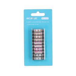 Securlec Plug Fuses 3,5 &13A Pack 10-Eclipse Fencing