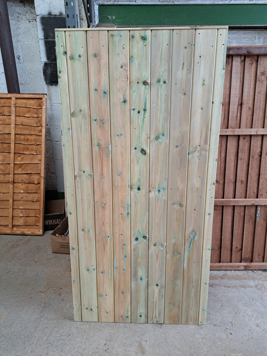 T & G Gate Tanalised Flat Top 900mm x 1.8m Fully Framed ** Custom Size ...