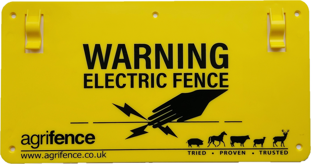 Warning Signs Pack Of 3-Eclipse Fencing