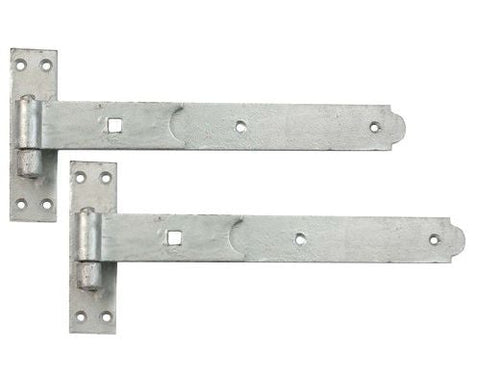 Band & Hook Hinges Straight 450mm Includes Fixings-Eclipse Fencing