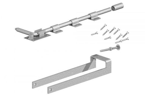 Field Gate Double Fastener Set Galv-Eclipse Fencing