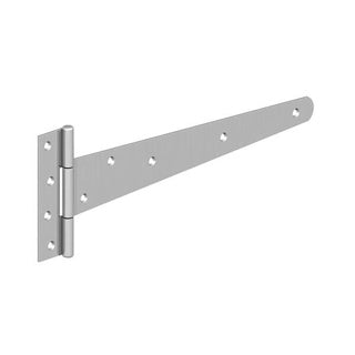 Tee Hinges Pair Pre - Packed Galvanised Medium-Eclipse Fencing