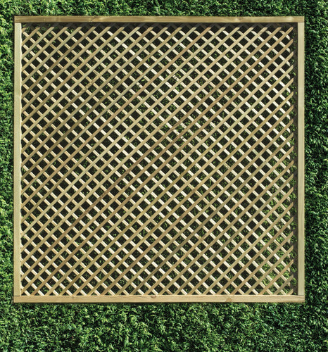 Trellis Diamond Fence Panel-Eclipse Fencing